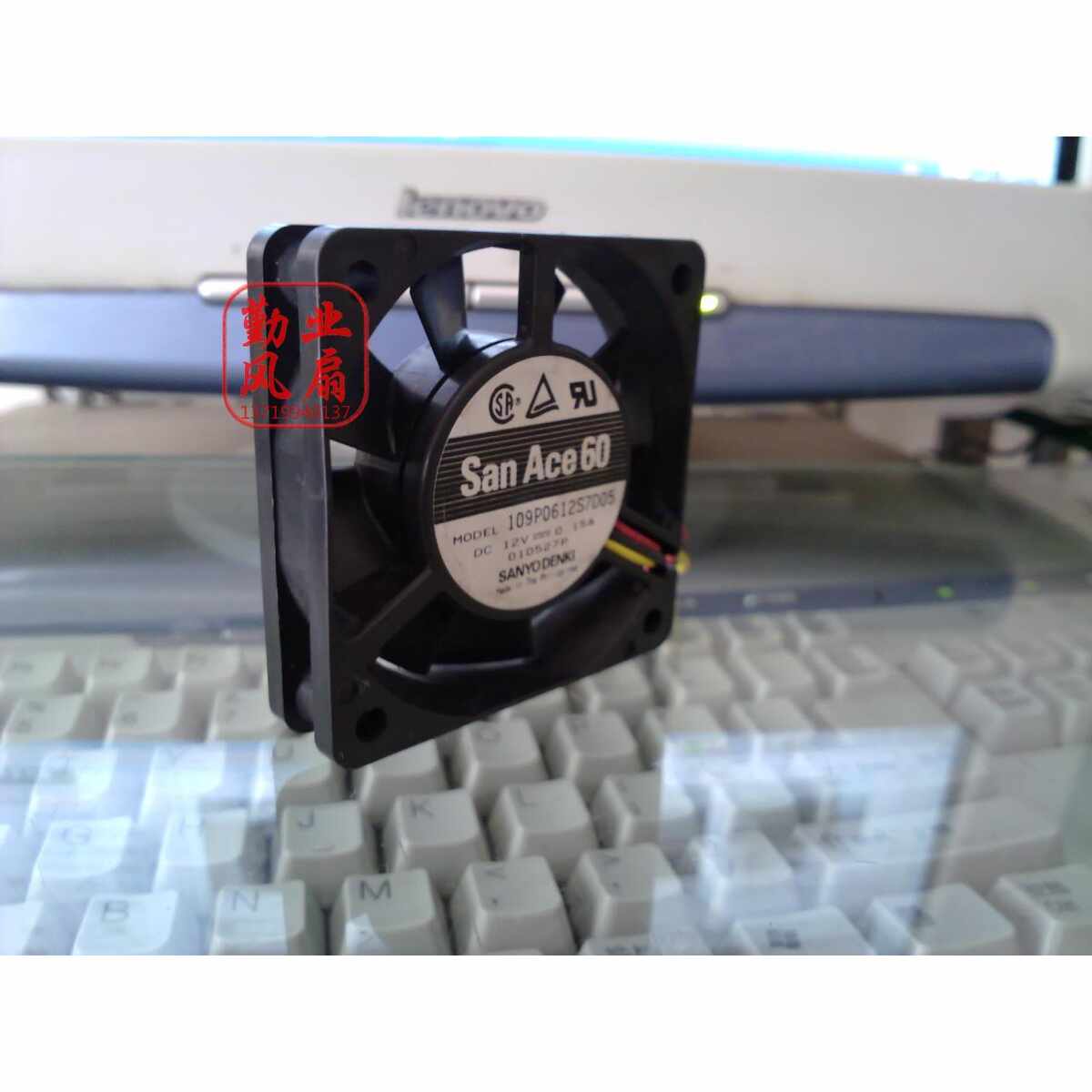 。日本三洋6cm6厘米服务器风扇6015 12V 0.15A 109P0612S7D05