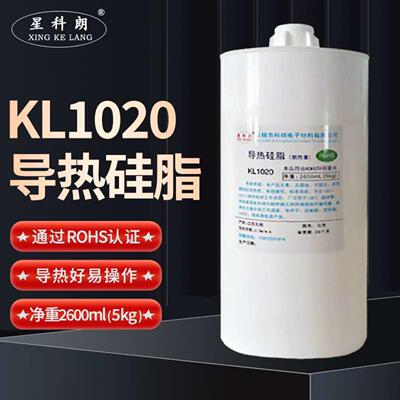 星科朗 导热硅脂KL1020控制器IGBT散热膏2600ML白色 导热系数2.0W