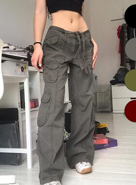 Women's workwear, dad pants, wide leg straight leg jeans,