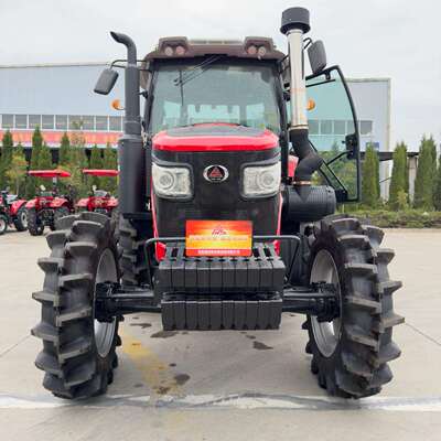 1604四轮柴油四驱跨境水旱两用旋耕施肥耕地机械农用新款拖拉机