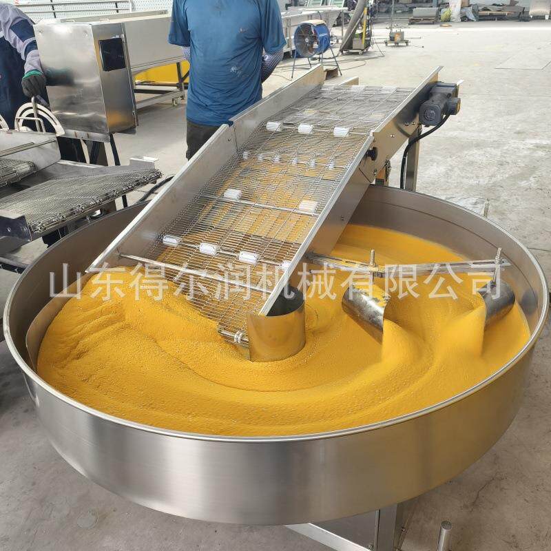 带鱼段圆盘裹粉机 芝麻撒料机 巧克力上浆机 免费试机 型号齐全