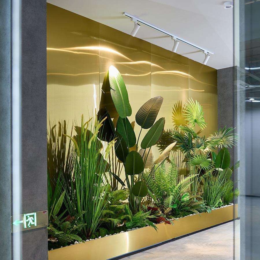 仿真树室内装饰商场办公室大型景观植物盆栽摆件布置仿真绿植造景