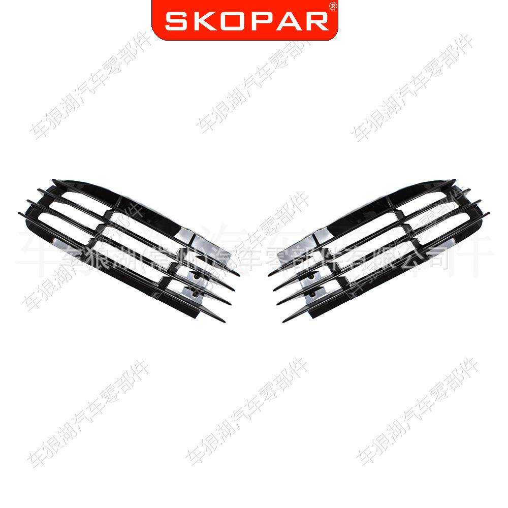 适用大众高尔夫GolfMK5R322005-2009前杠饰框雾灯框网格饰框