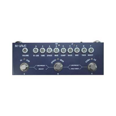 M-WAVE贝斯效果器 迷你小综合Cube Baby BASS电贝司 多种音色效果