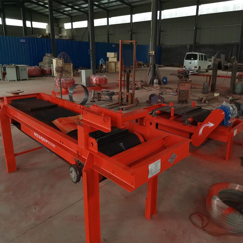自卸式永磁除铁器 建筑垃圾带式除铁器 悬挂大磁铁RCYD除铁设备