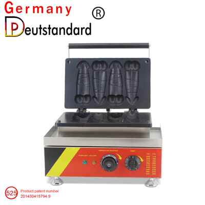 台湾款四机大雕烧商用电大雕烧热华夫饼华夫饼ZSG机电热小根吃烧