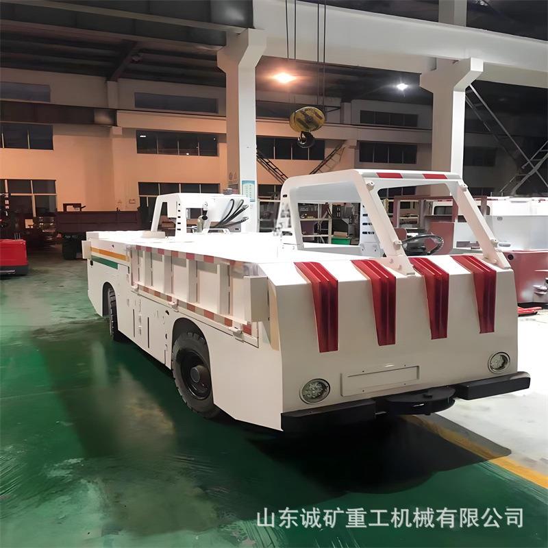 矿用双向驾驶顺槽车新型运载工具液压自卸型WC20R无轨胶轮人车