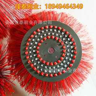 保洁环卫刷洗扫路车圆盘刷QGM卫车车扫盘电动扫路环刷圆边形清扫