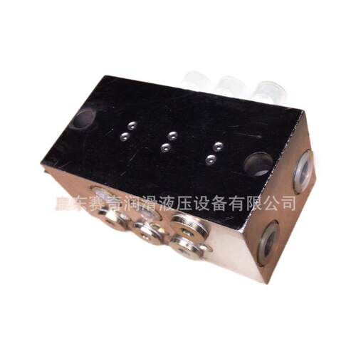 生产润滑系统分配器润滑双线分配器厂家供应油泵节能