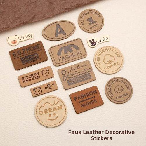 logo图案补丁衣服商标破洞修复贴