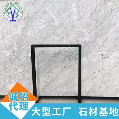 天然大理石卡拉拉白白色大理石台面石材背景墙浴室厨柜门槛石