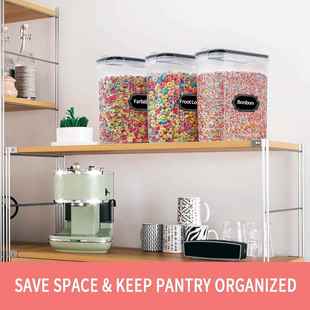 Cereal Containers Food Storage Organization Baking Supplies