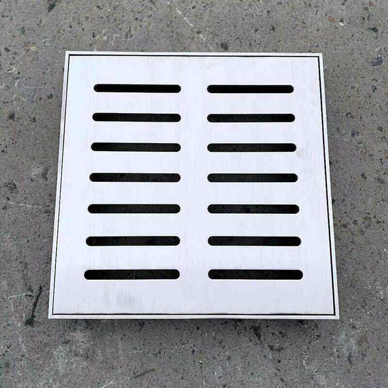 现货300x300x30 304不锈钢庭院下水道盖板雨水篦子地漏排水沟井盖
