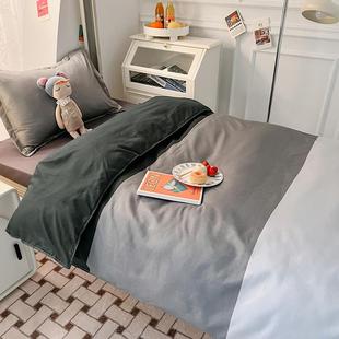 正品 三 in上s风水洗被棉床用品四件套套床单人学生宿舍被秋子冬季