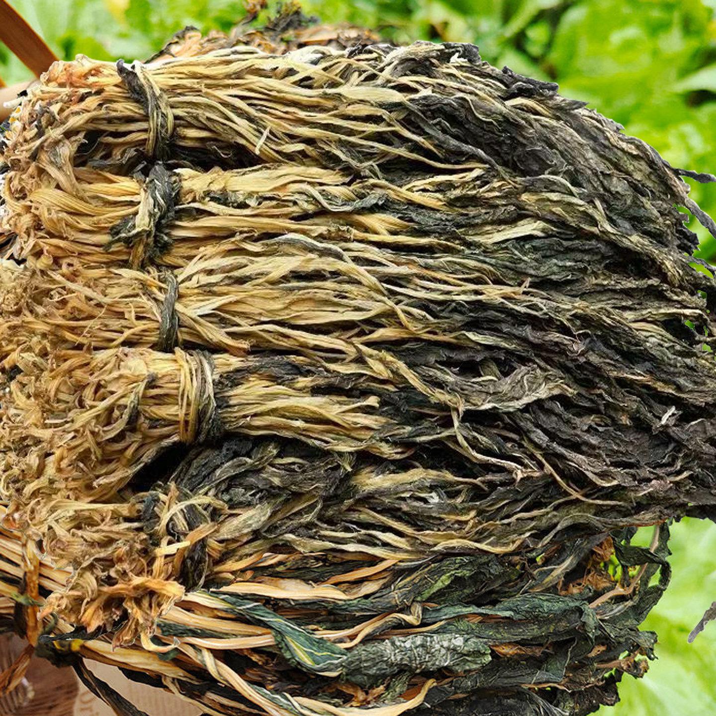 无盐自晒无沙芥菜干菜苔心梅干菜脱水白菜干农家盐菜腌菜湖南特产