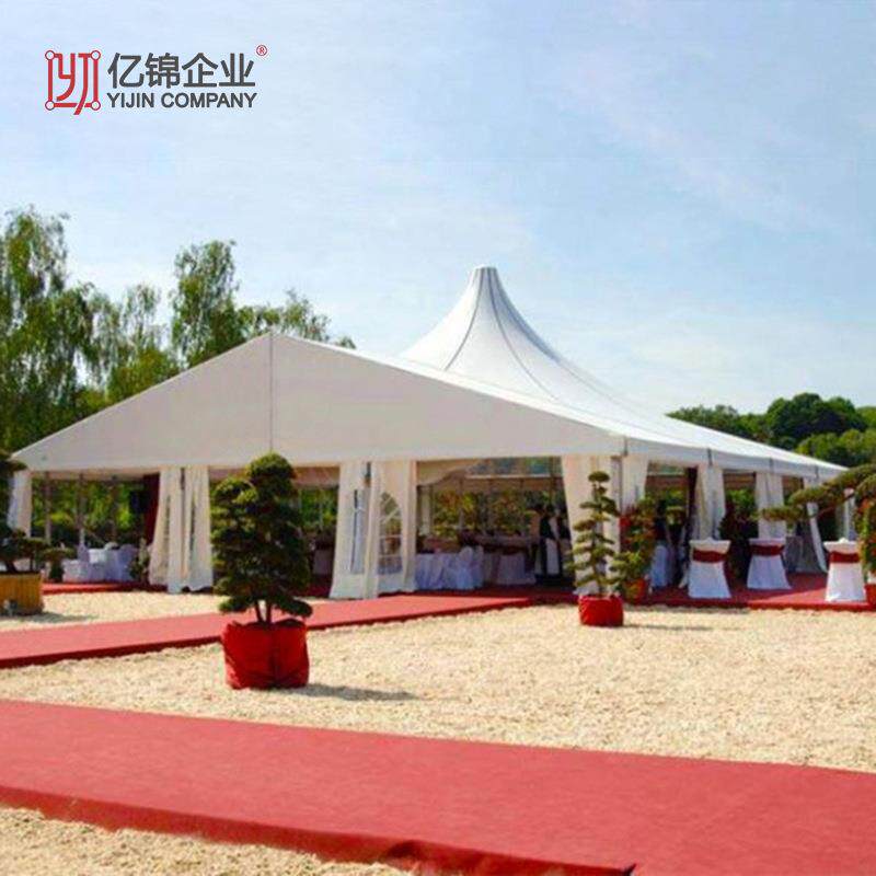 户外活动篷房异形婚庆婚礼派对帐篷异型不规则多边形组合篷房