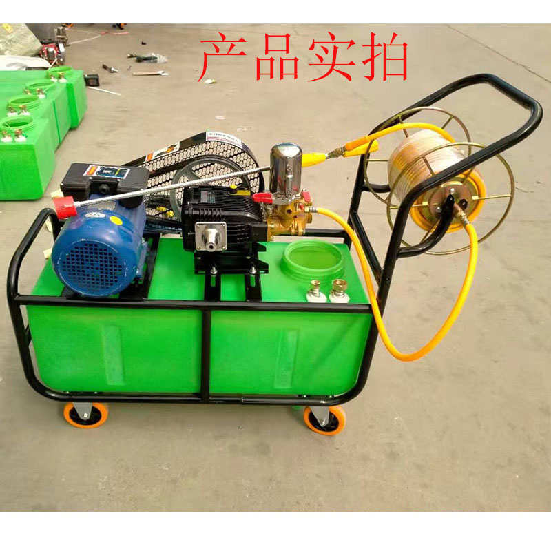 消毒机多功能养殖场消毒用大功率水箱清洗机洗车喷雾高压带移动