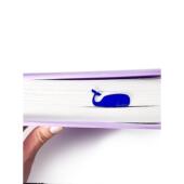 乌克兰Dmitriy高级感金属蓝鲸书签文艺覆古文创简约励志创意礼物