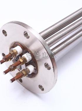 POE不锈钢法加热管兰法兰式电加器标管状电热元热件电非加热管