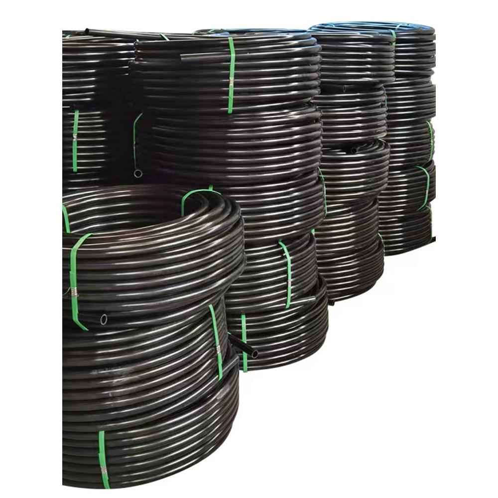 hdpe管32自来水水管大口径黑色塑料管污水管25pe饮用给水管硬管