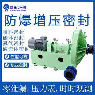 瑞冠磁流体密封风机无泄漏高压密封风机特殊气体零泄漏鼓风机