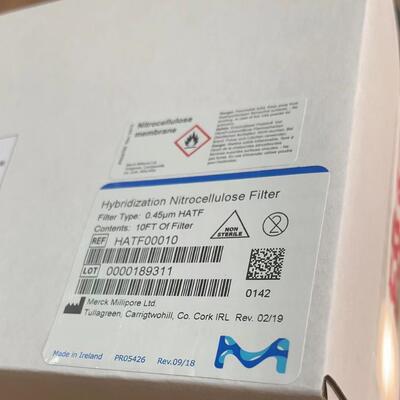 Millipore硝酸纤维素膜NC膜HATF00010实验精密超滤超滤膜