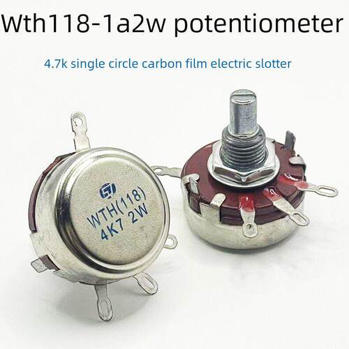 WTH118 2W 4K7电位器 4.7K变阻器 变频器电焊机调节 电机调速开关