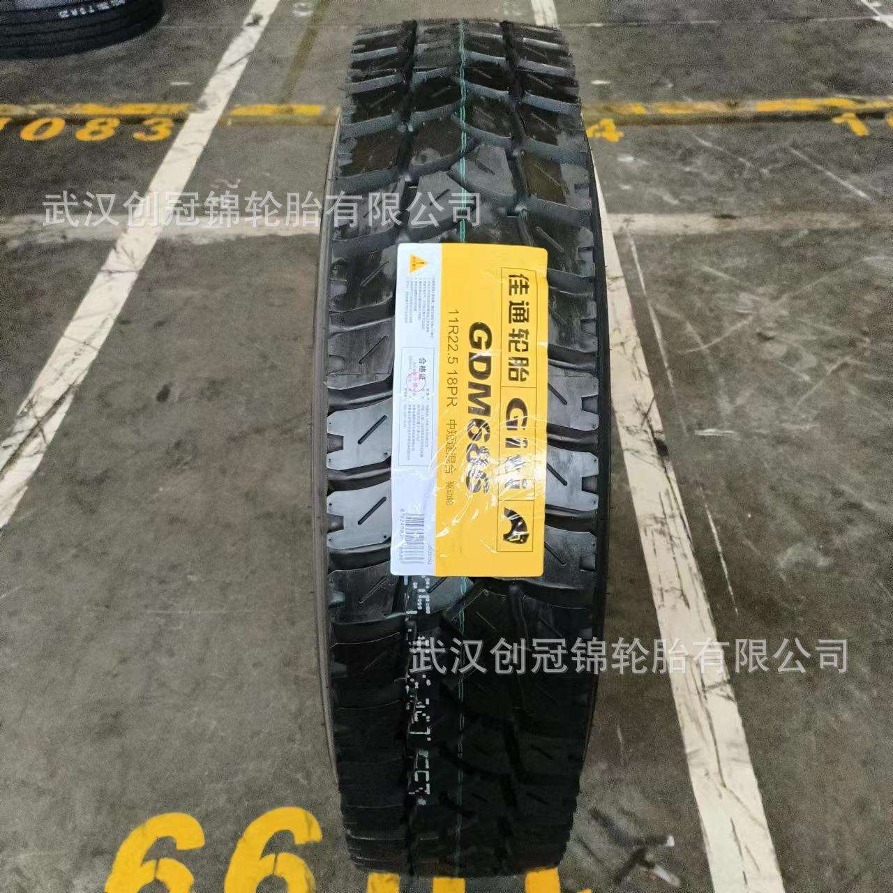 佳通牌全钢轮胎315/80R22.5-18PR卡客运输车轮胎GDM686工厂直供