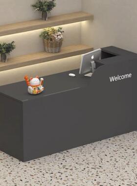 吧店收银台服装柜台桌理LKU发店便店简约现代店铺小型前台利接台