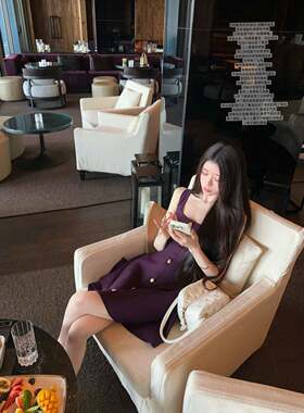 JAMAIS VU【娇奢贵贵】衬肤白 掐腰好版型 显高遮副乳高弹洋装