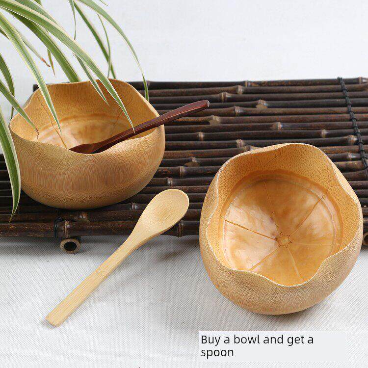 采购产品环保竹碗，梅花碗，竹碗，浅口竹碗，竹碟，茶道配件，竹