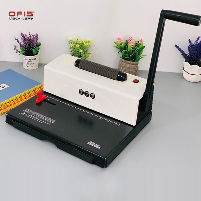 C90台C9027A7A单线打孔装订2机历相册笔记本螺旋圈手动打孔电圈动