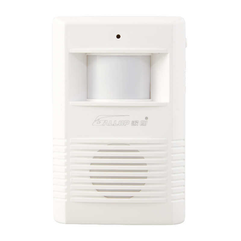 欢迎光临迎宾器语音提示器叮咚门铃红外无线感应器远距离人体探测