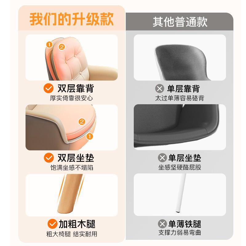电脑椅学习椅书房书桌椅办公椅卧室宿舍化妆椅家用舒适转椅休闲椅