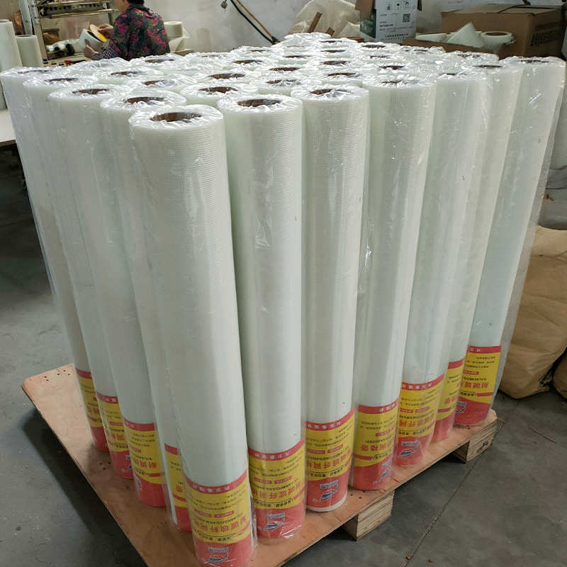 厂家批发高端 外墙用保温耐碱网格布 内墙玻璃纤维抗裂自粘网格布