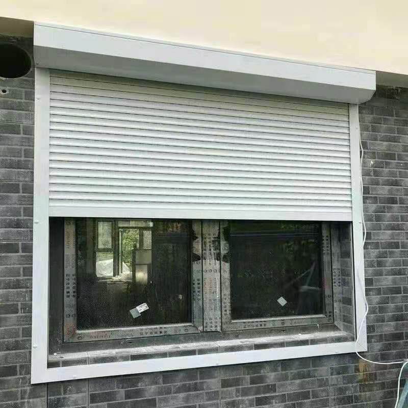 湖北电动卷帘窗厂家安装别墅卷帘窗武汉铝合金卷帘窗厂家价格