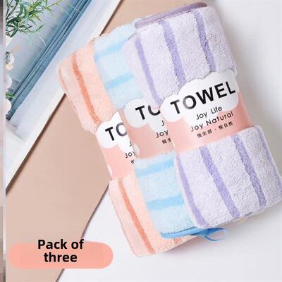 Thickened towel, soft non-shedding children face wash towel