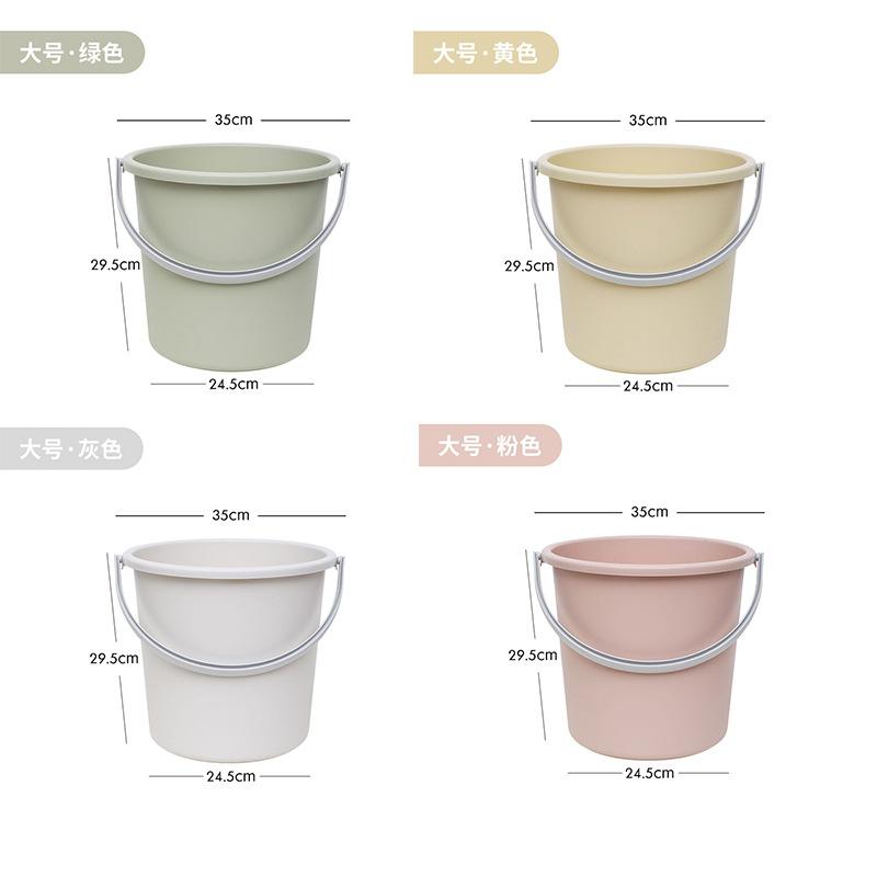 水桶家用大号储水加厚塑料桶学生宿舍洗澡桶洗衣服带脸盆手提圆桶