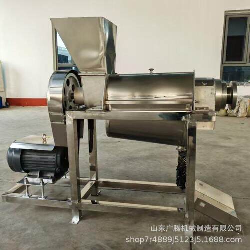 油柑破碎榨汁机 刺梨椰肉雪莲果大型果蔬榨汁机器 工业渣汁分离机