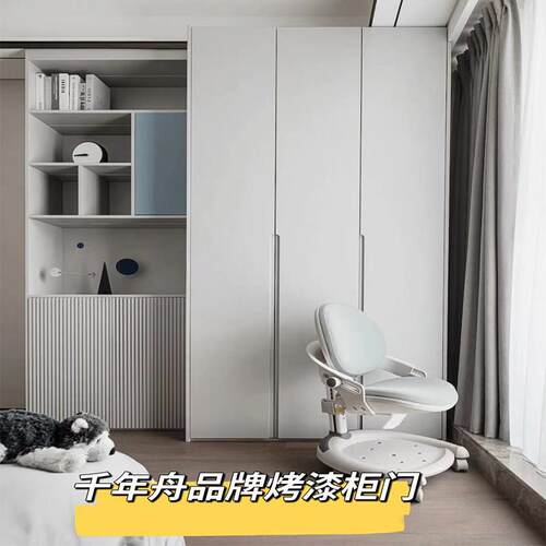 杭州实木多层烤漆柜门整体橱柜酒柜衣柜门烤漆柜门板PET柜门全屋