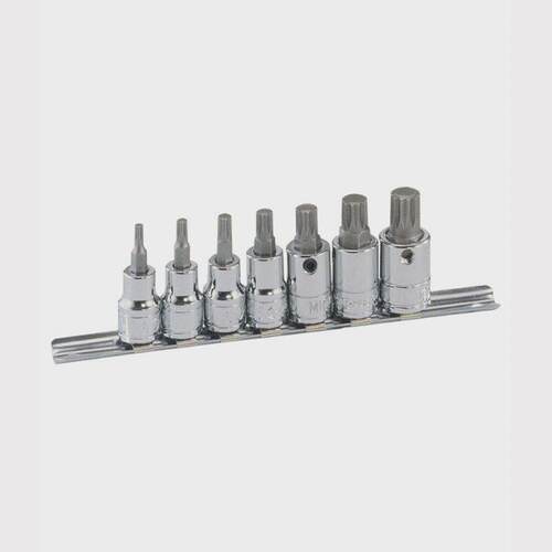Genius天赋进口工具3/8″10mm系列7件套内12角旋具套筒组BS-307M