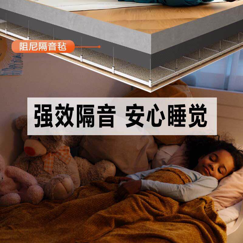 新款直销环保阻燃防火阻尼隔音毡影院墙体地面吊顶隔断墙填充隔音