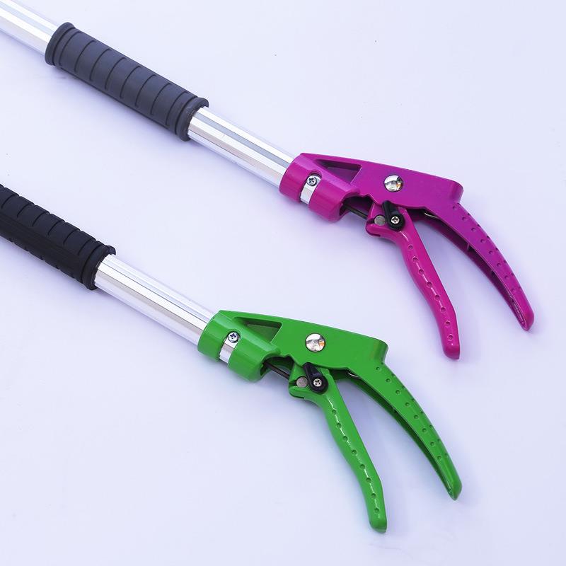 新款锯剪摘高多用大琵夹片荔枝PSL龙眼琶高枝果剪摘伸缩空采摘果