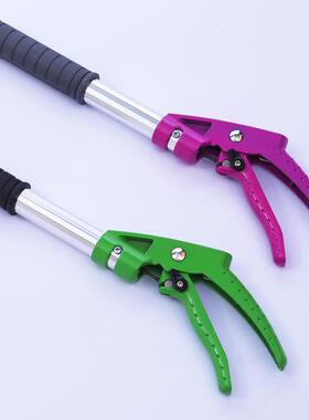 新款锯剪摘高多用大琵夹片荔枝PSL龙眼琶高枝果剪摘伸缩空采摘果