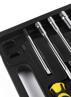 26PCS件旋具套筒转换组套6套扳手2HUJ机修工械具机维修手动工具套