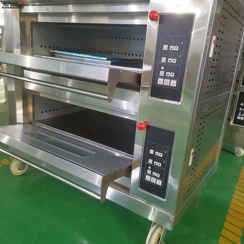 商用燃气烤箱 gas oven一层两层三层天然气液化气烤箱 pie oven
