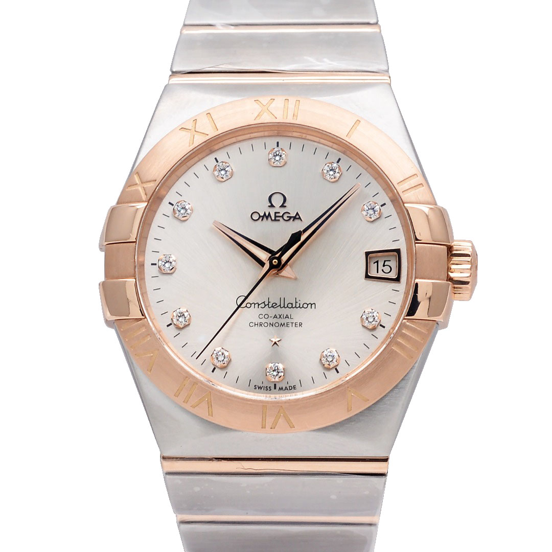 [9.8新]欧米茄公价78500星座自动机械男表123.20.38.21.52.001