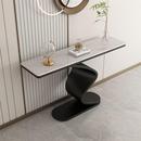 桌轻奢意式 户岩板玄关客简厅现855代入约端景台家用商用走廊玄关