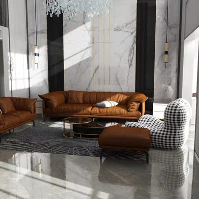 头层牛皮北欧简约小户型真皮沙发怎么样？被坑前车之鉴感受揭秘