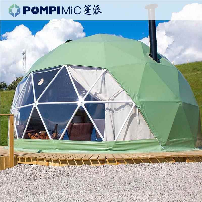 区营地防风防野外住X6宿专用帐精致篷度假星雨空房球形帐景篷厂家